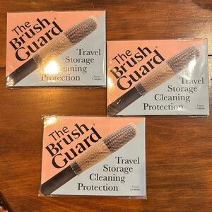 NEW! The Brush Guard Variety Pack Lot of 3 NEW IN SEALED PACKAGE Total of 18